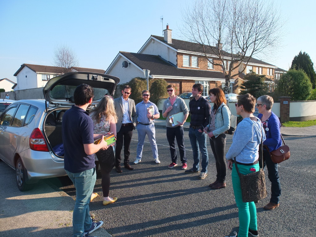 Yes Equality Limerick canvassers